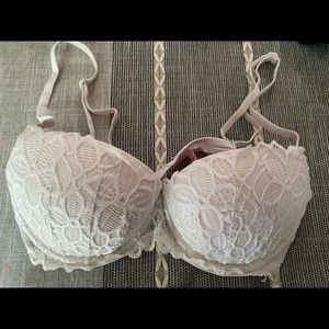 Pink bra